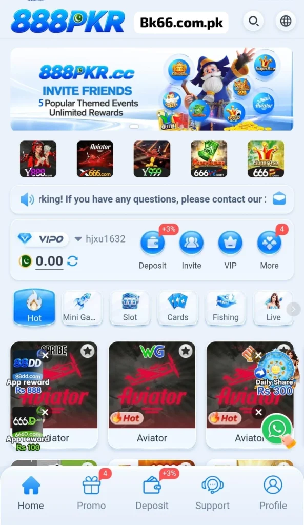 888PKR Game